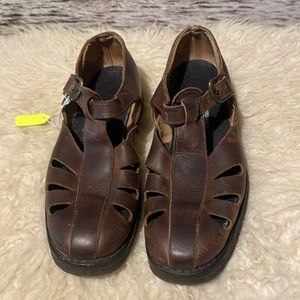 Roots leather sandals